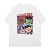 Gorilaz Character Image Pattern Printed TShirt Casual Unisexs and Womens Universal Streetwear
