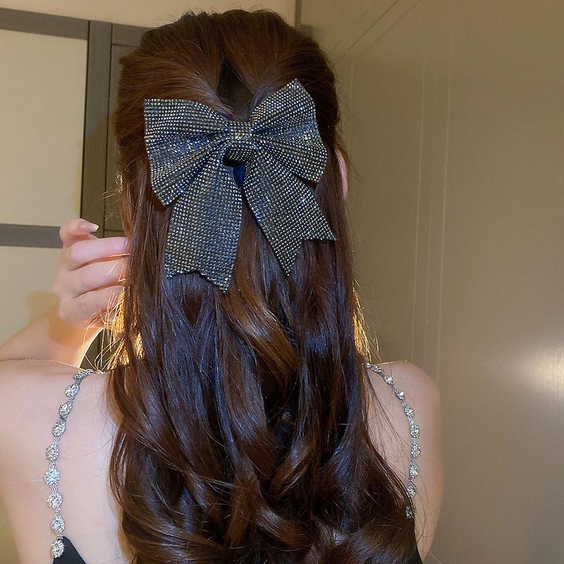 Super Feenhafte Liebe Quaste Schleife Haarspange - Koreanische Mode Plissiertes Design für Frauen