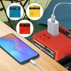 Lithium Battery Inverter AC220V/DC18V Power Station Generator Outdoor Operation Li-ion Battery Transformer With Current Display
