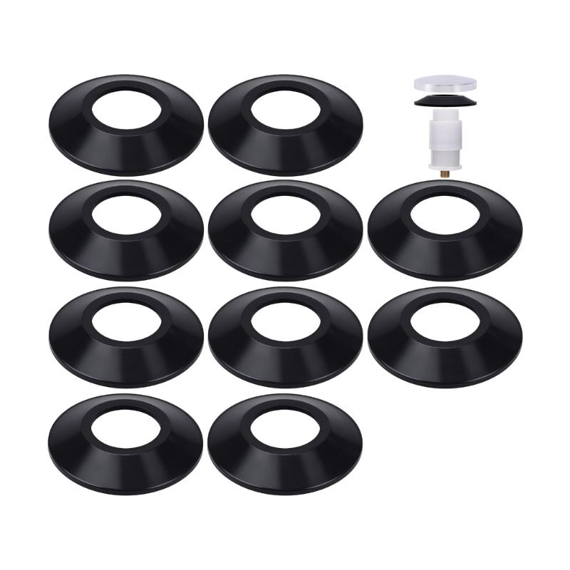 10 Piece Upgrades Bathtubs Stoppers Gaskets Strong Rubber Seal Bathtubs Drain Seal Washers set for Leak Proof Bathing 1