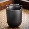 128ml New Handmade Rough Ceramic Tea Coffee Cup Japanese Vintage Style Mug for Kung Fu Tea/Sake & Daily Coffee Cup Ceramic Cup