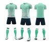 Unisex Adult Children Football Match Uniform Quick Dry Anti-sweat Soccer Jersey Short Sleeve Sport Training Outfit