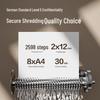 Deli GA666 Series 5-Level Security Shredder CN plug (adapter included)