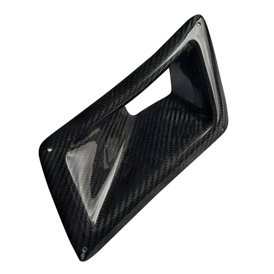 Carbon Fiber Look Bumper Side Air Vent Cover For 2003-09 Nissan 350Z All Models