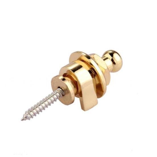 Anti-Slip Metal Guitar Strap Locks Fasten Security Guitar Bass Locking Button