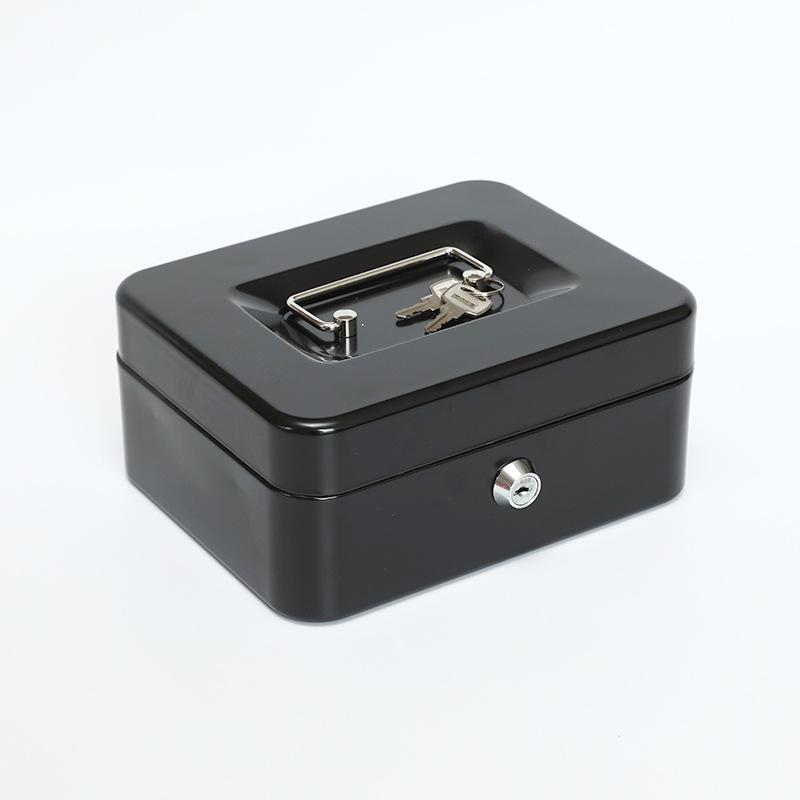 Compact Mini Cash Box for Coins and Valuables