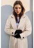 European Style Women's Long Woolen Coat - Autumn/Winter Over-the-Knee Slim Fit Lapel Jacket