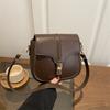 Stylish and Simple Shoulder Bag 2025 Spring New Bag Women's Niche Trend Saddle Bag Retro Personalized Messenger Bag