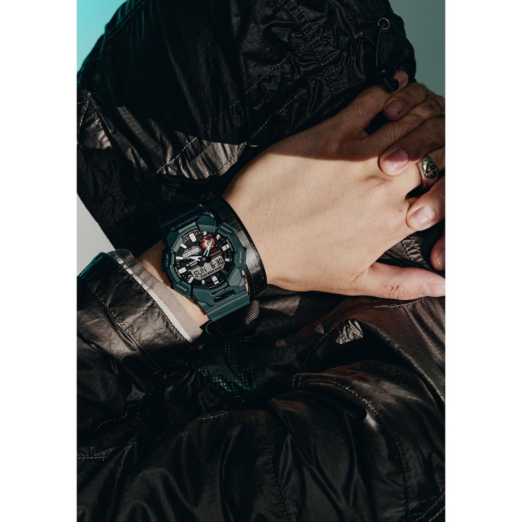 Casio G-Shock Men's Watch GA-010-2AJF Green - Biomass Plastic, Long-Life Battery, Official Japan Model