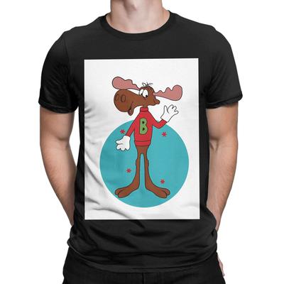 Quantum Leap Jimmy Funny Graphic 100 Cotton TShirt The Adventures of rRocky and Bullwinkle Tees Tops For Unisex