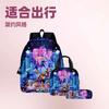 3D Movie K-Pop Witch Hunting Group School Bag, Pencil Case, Shoulder Bag Three-Piece Set Print