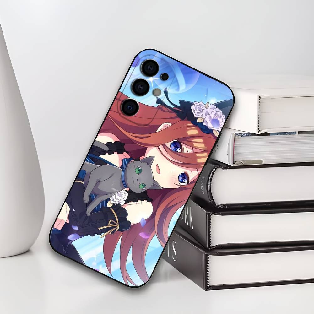 M-Miku N-Nakano Phone Case Silicone Soft For Samsung S25,S24,S21,S22,S23,S30,Ultra,S20,Plus,Fe,Lite