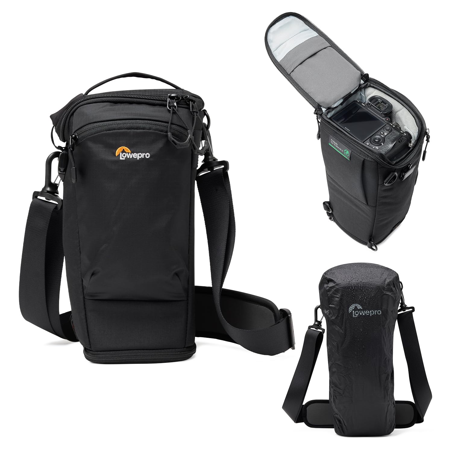 Japan Hobby & Retro Black Lowepro Protactic Top Loading Bag Tlz 75 Slim Aw Iii Can Accommodate A Dslr Camera With A Large - Lens. Lp37497-Pww