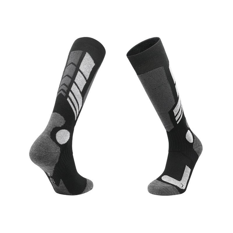 

Autumn Ski Socks Men S Long Tube Warm Towel Bottom Sports Snow Socks Acrylic High Tube Snow Socks kids size m (32-38)