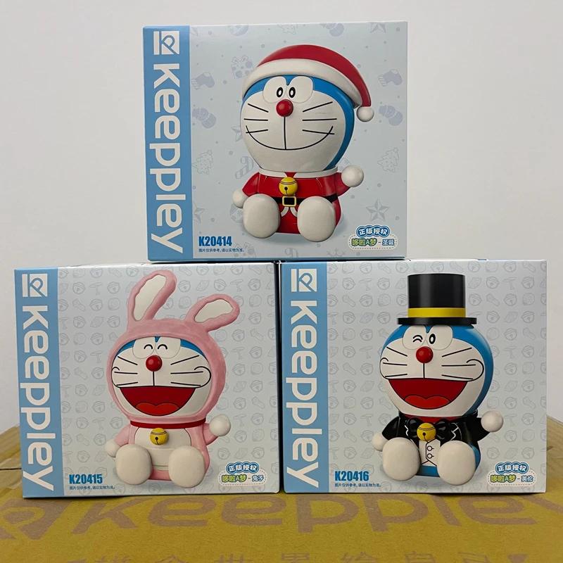 keeppley Doraemon building block model chubby series Nobita Nobi's friend assembled toy kawaii birthday gift anime peripheral