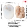 3D Nativity Scene Silicone Mold Mini Scented Candle DIY Craft Home Decor Handmade Religious Art Mold Candle Making Supplies
