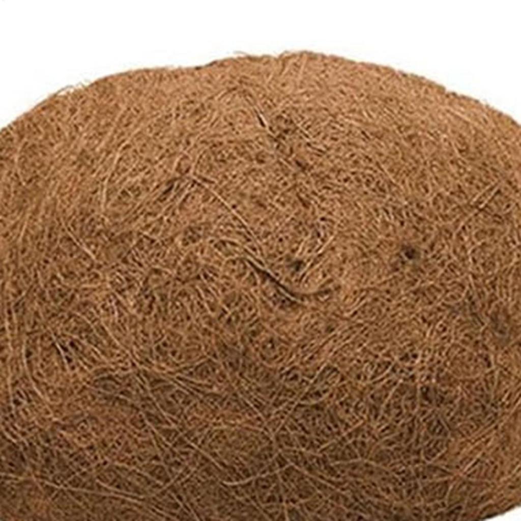 25/30/35/41cmNatural Coco Fiber Planter Liner, Breathable Replacement Insert for Hanging Basket, Garden Flower Pot Coir Liners