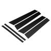 6Pcs Set B Pillar Trim Carbon Fiber Exterior Cover Decor Fit for X1 E84 2011‑2015