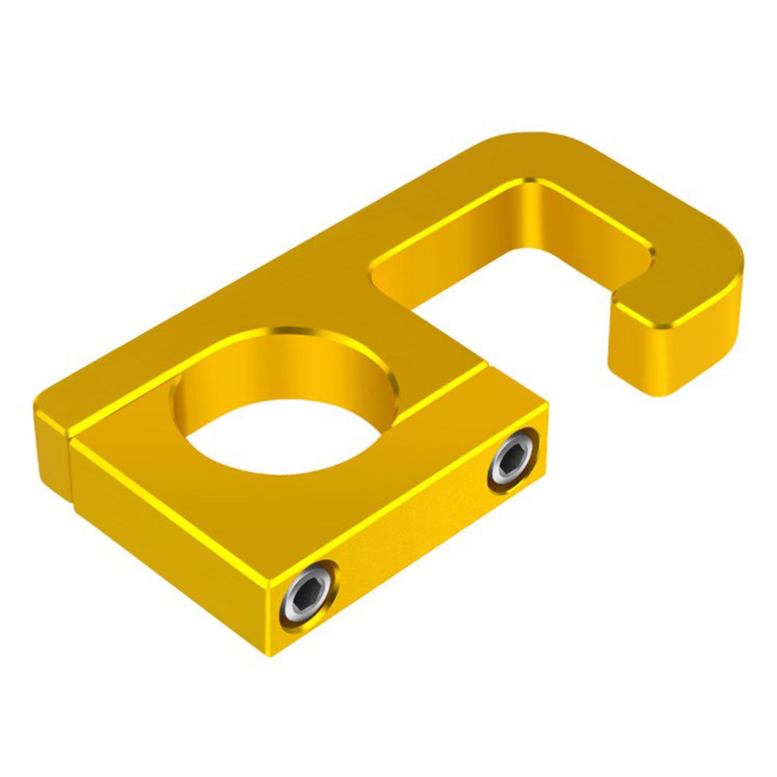 

22 мм мотоциклетные крючки универсальные прочные алюминиевые вешалки для руля электрического велосипеда для шлемов велосипедная сумка для хранения багажа золотой