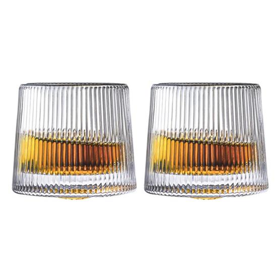 Ribbed Glass Drinking Cup Easy To Clean Dishwasher Safe Drinking Glasses Wine Dessert Containers Tableware