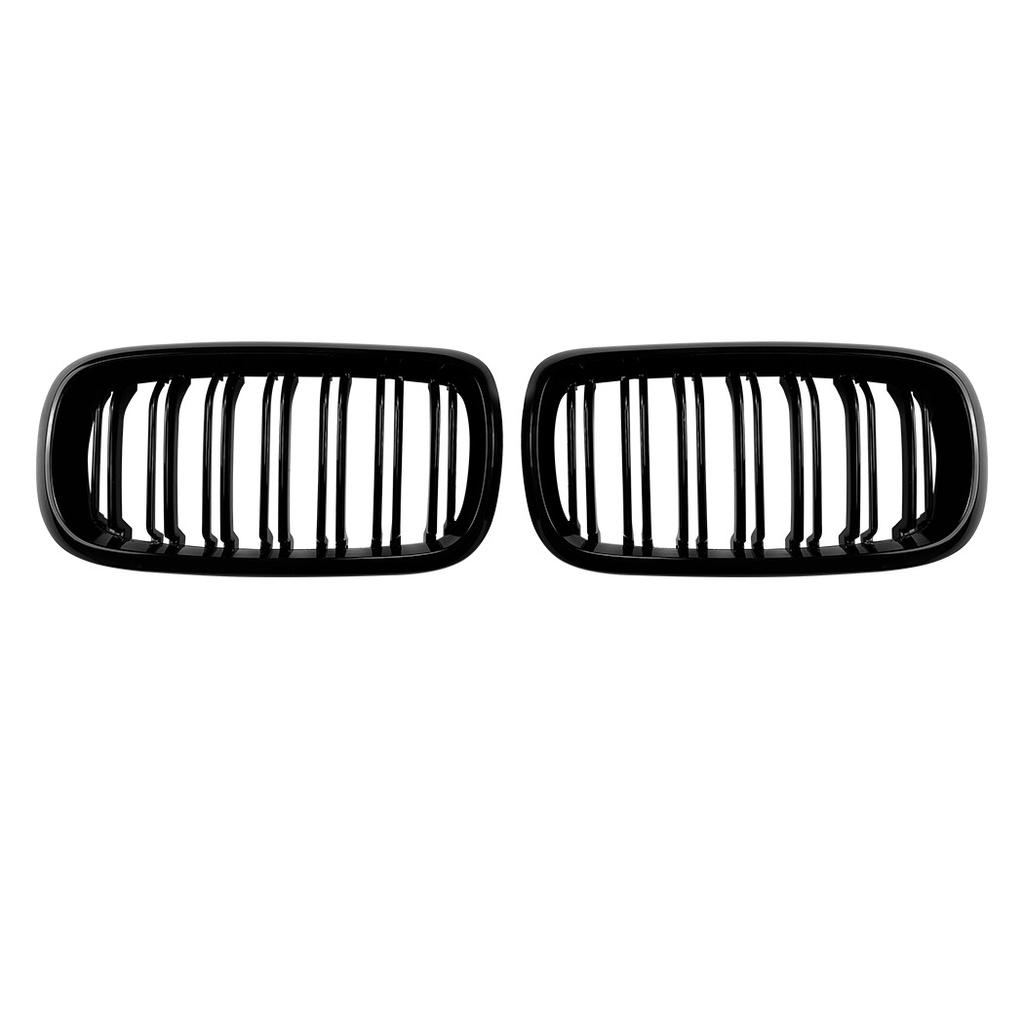 Car Front Bumper Hood Grilles For BMW X5 X6 F15 F16 2014-2018 Single And Double Line Style Upper Racing Grills Auto Accessories