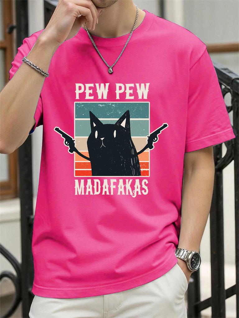Pew Pew Madafaks Cute Funny Printing TShirt Women Cotton Summer Short Sleeve Comfortable Soft ONeck Tops Street Womans Clothes