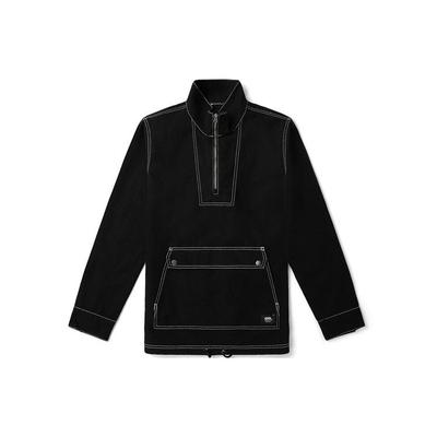 Contrast Stitch Half-Zip Work Jacket Men Jackets Black VN0A54B6BLK
