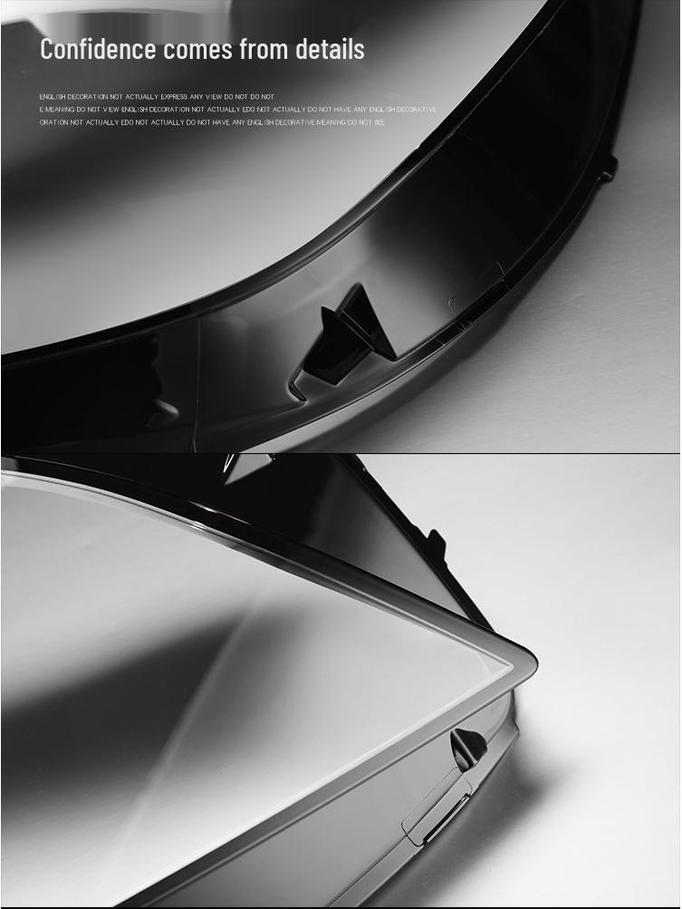Compatible Headlight Lens Cover for 2016-2017 Mercedes-Benz CLS W218 - Headlight Shell/Mask.