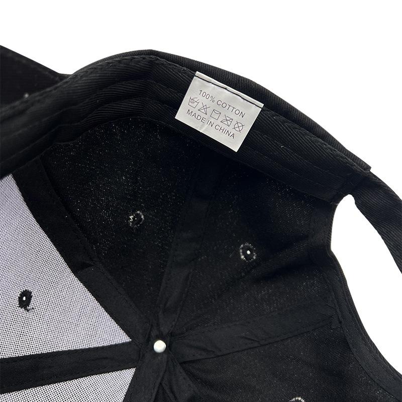 Pure Cotton Hard Top Baseball Cap Solid Color Light Plate Baseball Cap Women Outdoor Face Showing Small Sun Hat Men