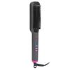 Hair Straightener Brush 3D Teeth Multi Temp Modes PTC Uniform Heating Negative Ion Auto Off Straightening Comb