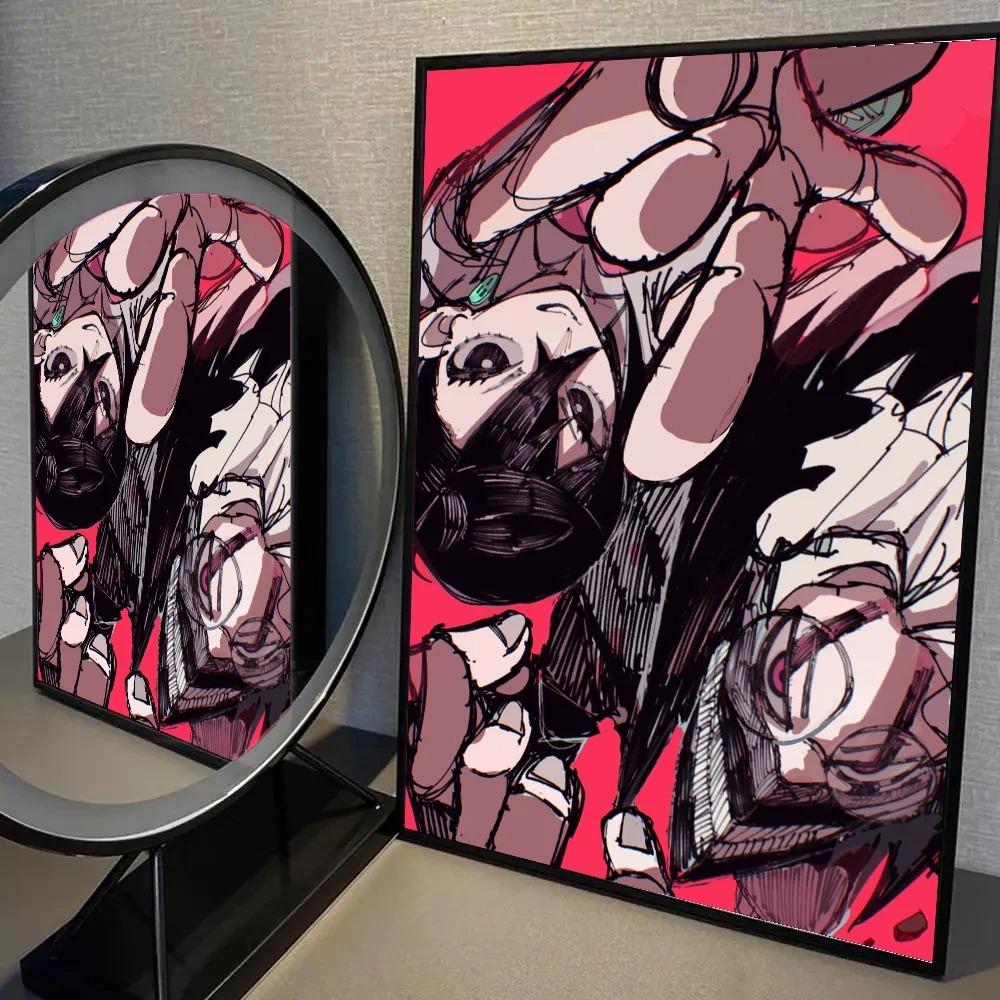 1 adet Anime D Dandadan Ken Takakura P Poster Tuval Tablolar Sanat Kahve Evi Bar Odası Duvar Dekoru
