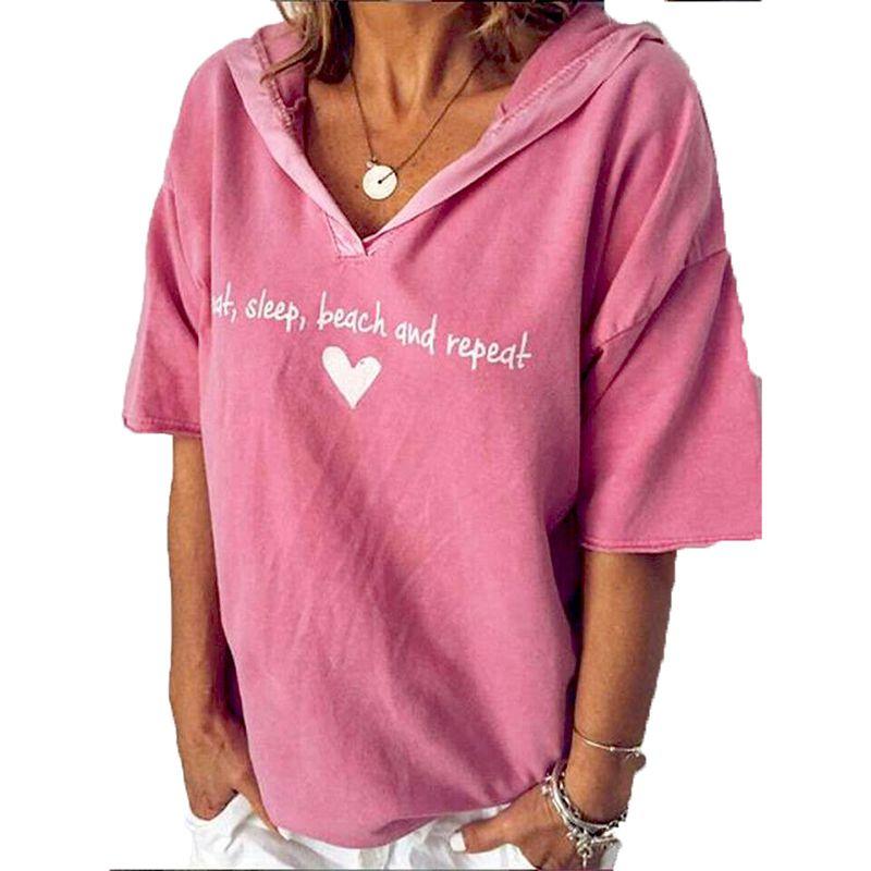 Sleeve Short Women Loose T Shirts Fashion Ladies Summer Casual Blouse Tops Shirt