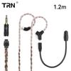 TRN Fire Kobber og Sølv Blandet Linjematerialer av Headsettets Oppgraderingskabel Kan Settes Inn i Mikrofon Spillkabler