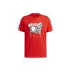 Neo X Crossover M Cny Ww Tee Sports Cartoon Printing Pattern Round Neck Short Sleeve Red Men's GP5745