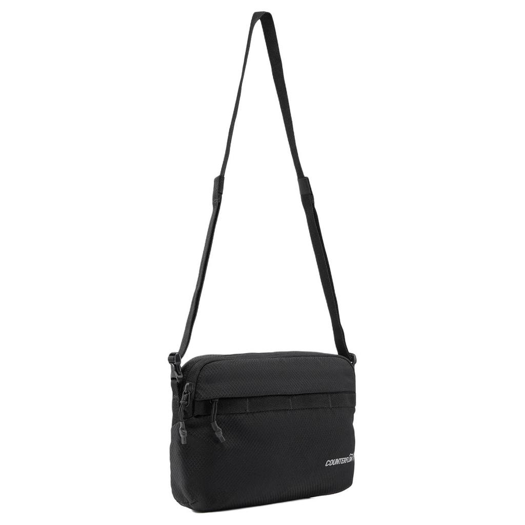Li Ning Outdoor CF Tracing Polyamide Shoulder Bag, Crossbody Bag Unisex Black ABDV331-4