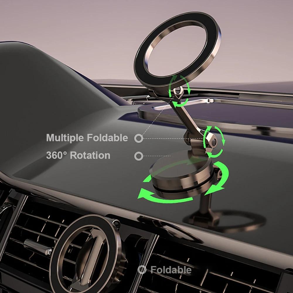 Magnetic Car Phone Holder For Vehicles Mobile Support For Magsafe Car Cell Phone Holder In Car For Phone 15 14 13 Pro Max Plus