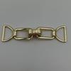 Zinc Alloy Hook Dog Clasp Keychain for Bags & Clothing Accessories - Creative Handmade Design