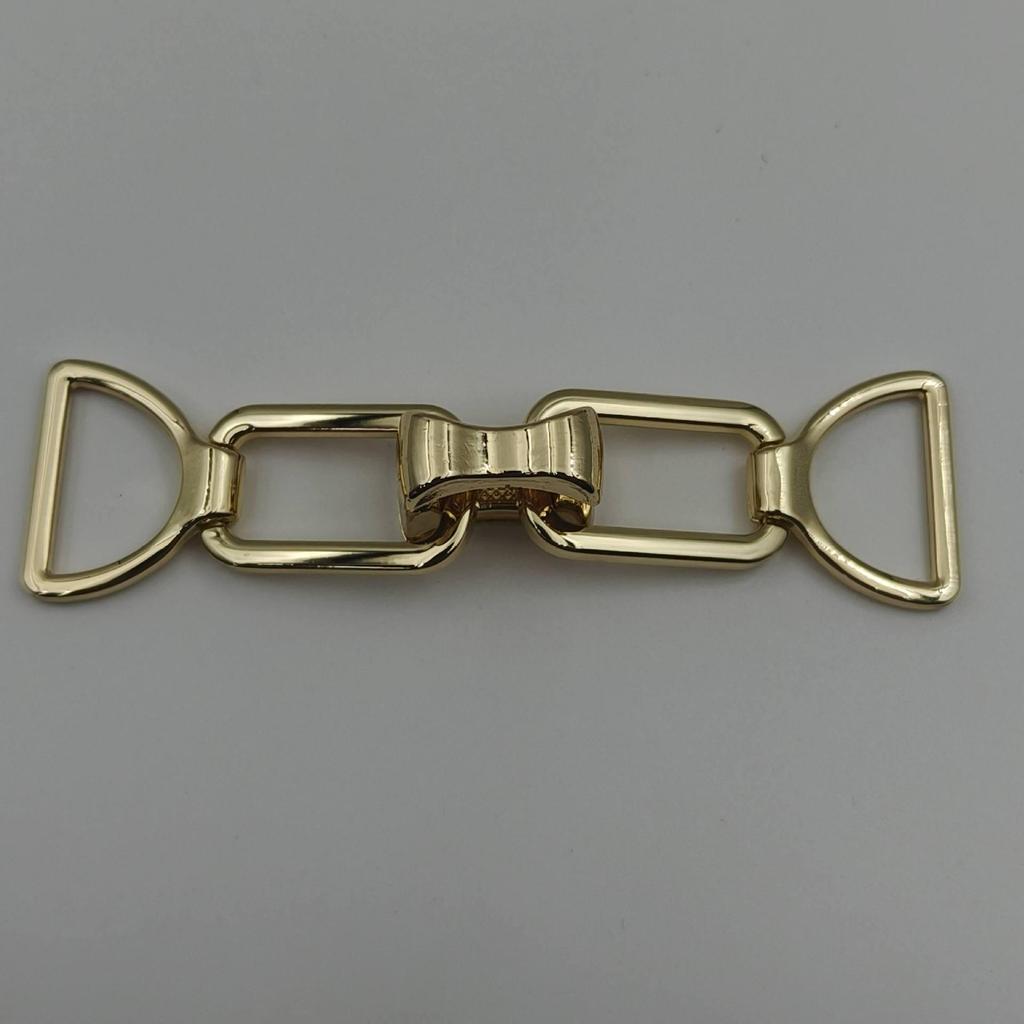 Zinc Alloy Hook Dog Clasp Keychain for Bags & Clothing Accessories - Creative Handmade Design