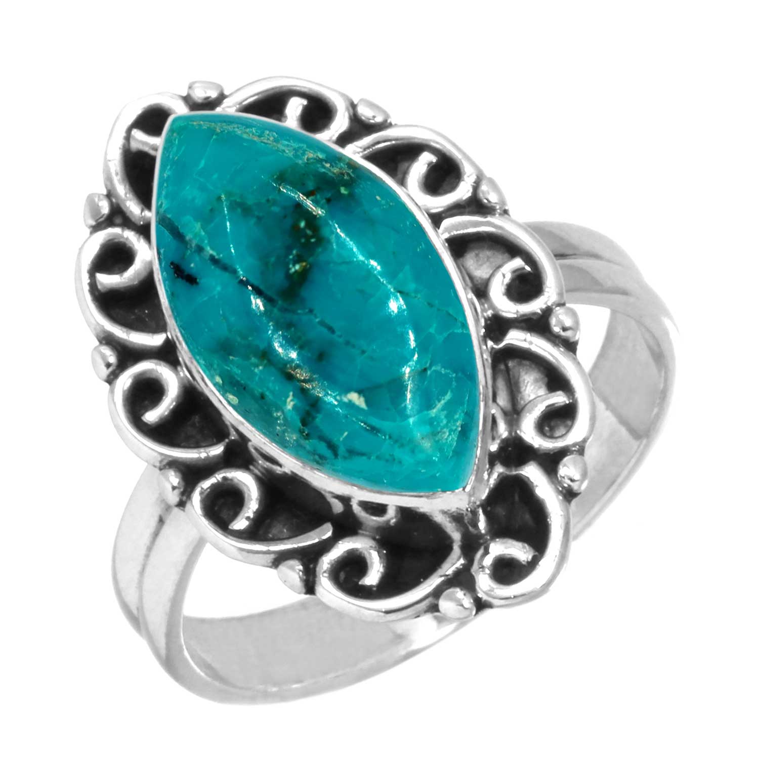 

Кольцо из стерлингового серебра 925 пробы с драгоценными камнями, ювелирные изделия ручной работы, подарок на День дружбы, амазонит, ангелит, голубой опал, ботсванский агат, мохаве, лазурит, хризоколла 5