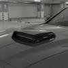 Fake Powertrain Air Intake Cover Easy Installation Decorative Circulation Vent Self