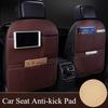 Tapis Anti-coup de Pied pour Siège Auto en Cuir Tapis Anti-coup de Pied Arrière de Voiture Tapis Anti-salissure et Anti-usure pour Siège Arrière Accessoires d'Intérieur