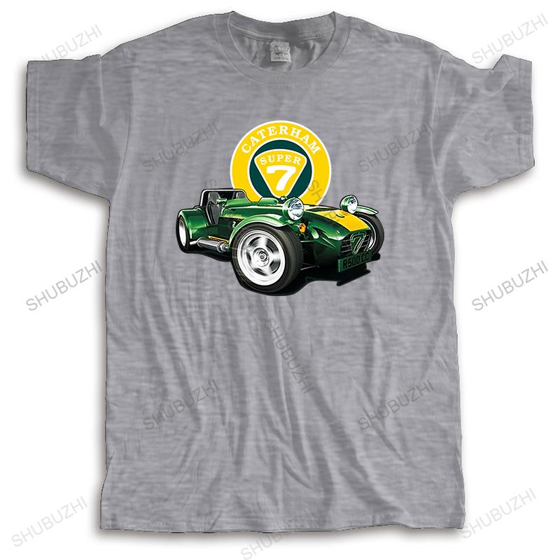 

men cotton teeshirt summer casual t shirt Brand Clothing CATERHAM SUPER 7 High Quality top gift Male Short Sleeve T-SHIRT 4XL
