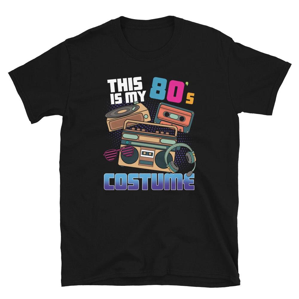 This Is My 80 s Costume Vintage Disco Gadget T-shirt S