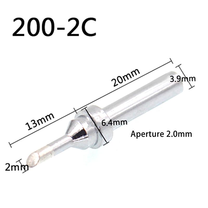 Quick 203H For Soldering Station Solder Iron Welding Tip Head Top Sting BGA Lead-free Tools