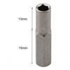6.35mm To 4mm Hex Transducer Adapter Socket Magnetic for Screwdriver Drill Bits