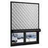 Winter Insulated Window Curtain 39x71inch Soundproof Thermal Blackout Oxford Cloth Cover Insulated Roll-Up Window Blanket