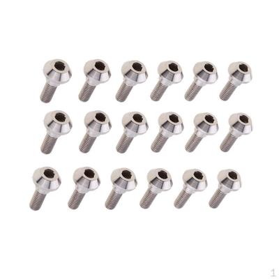 18x M6x20mm Titanium Disc Brake Rotor Bolt Fits for R1 R6