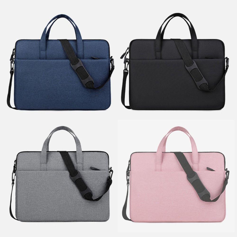

14-дюймовый деловой портфель, сумка для хранения файлов, ноутбука, ноутбука, компьютера, сумка для поездок на работу темно-синий