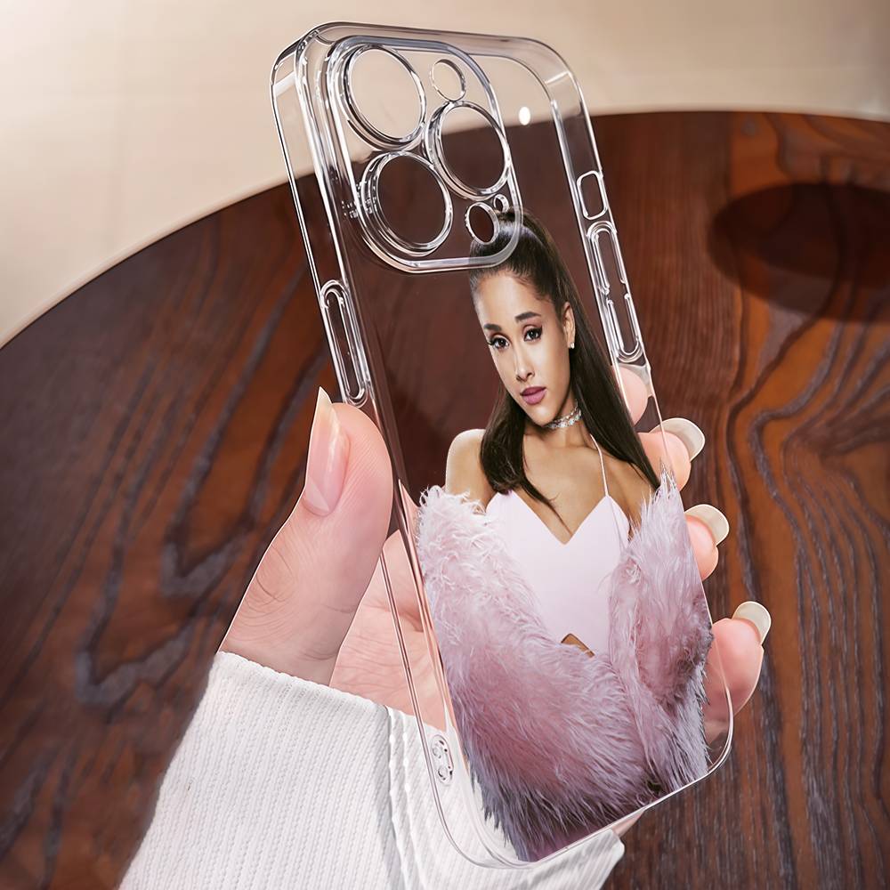 

Прозрачный мягкий силиконовый чехол для телефона A-Ariana-Gran-des Для IPhone 17 15 14 13 11 12 16 Pro Max Plus Mini iPhone 13pro max
