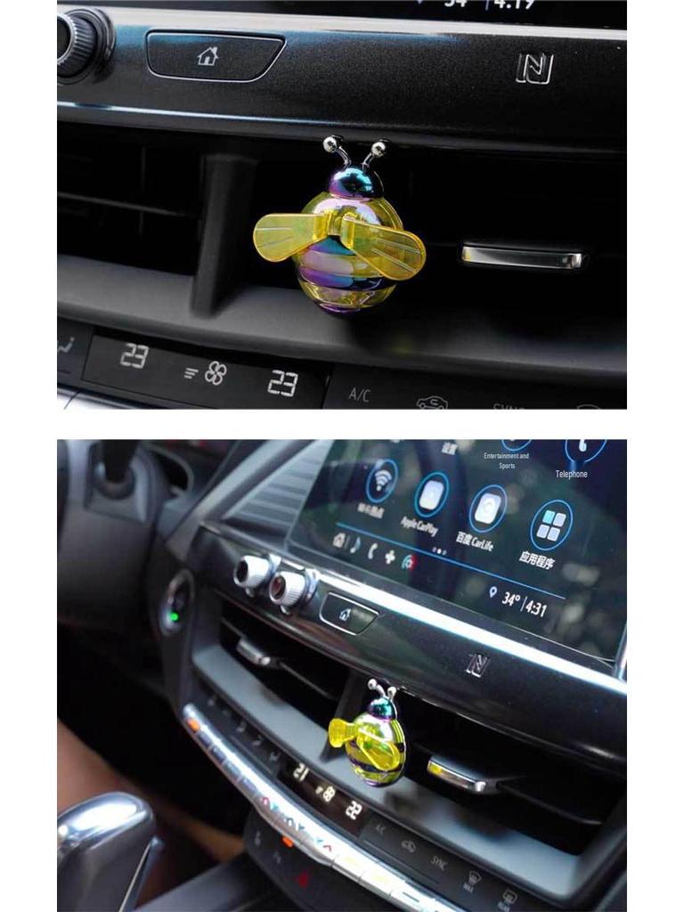 Cartoon Car Air Vent Perfume: Long-lasting Fragrance & Aromatherapy Ornament